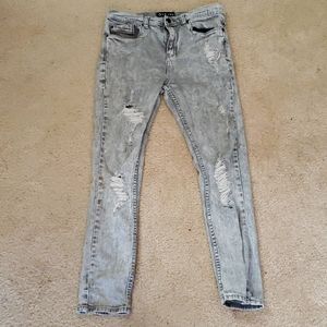 Grey Empyre Skinny Jeans